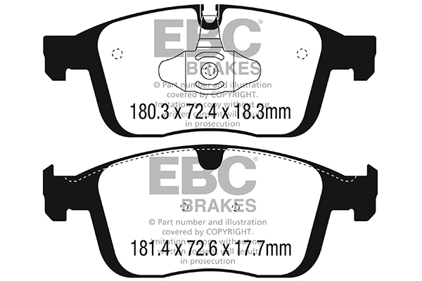 EBC Brakes Remblokset DPX2296