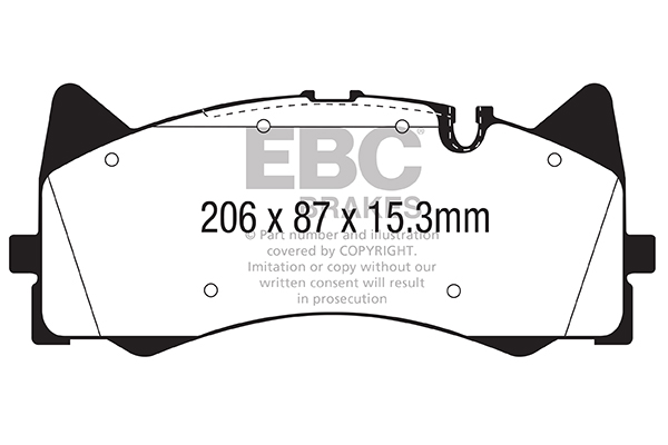 EBC Brakes Remblokset DP42298R