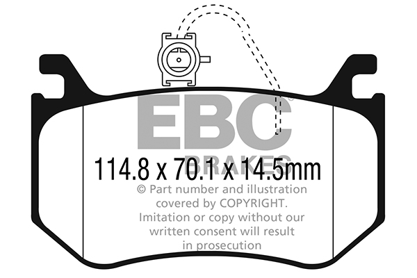 EBC Brakes Remblokset DP42326R