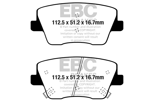 EBC Brakes Remblokset DP42344R