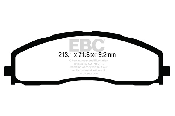 EBC Brakes Remblokset DP43015R