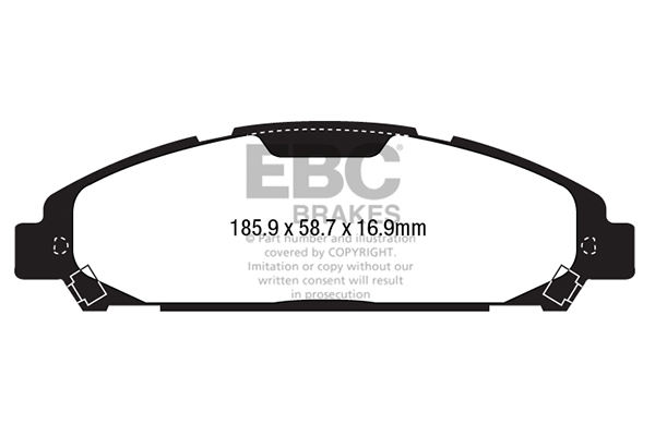 EBC Brakes Remblokset DP43039R