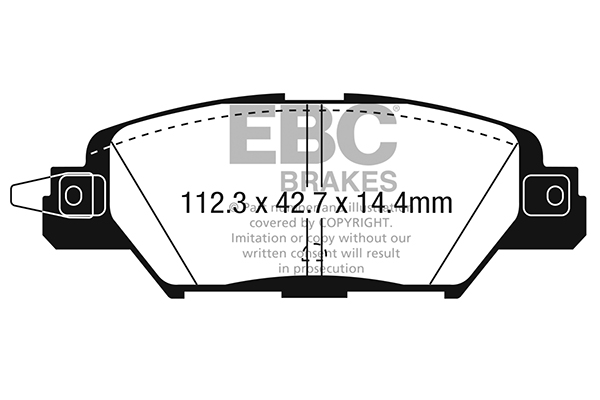 EBC Brakes Remblokset DPX3071