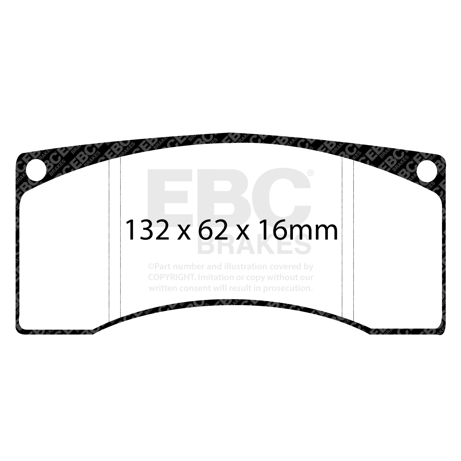 EBC Brakes Remblokset DP8016RPX