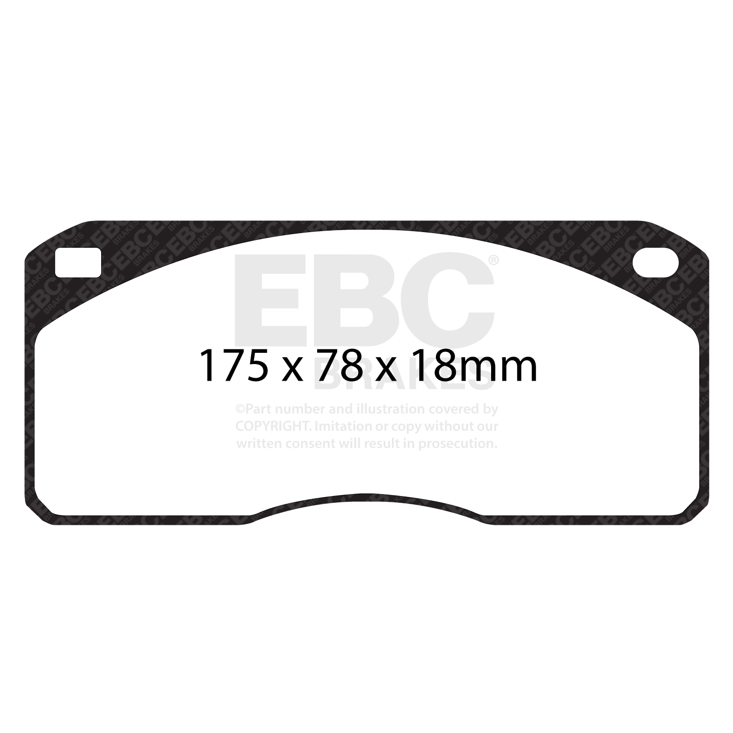 EBC Brakes Remblokset DP4070R