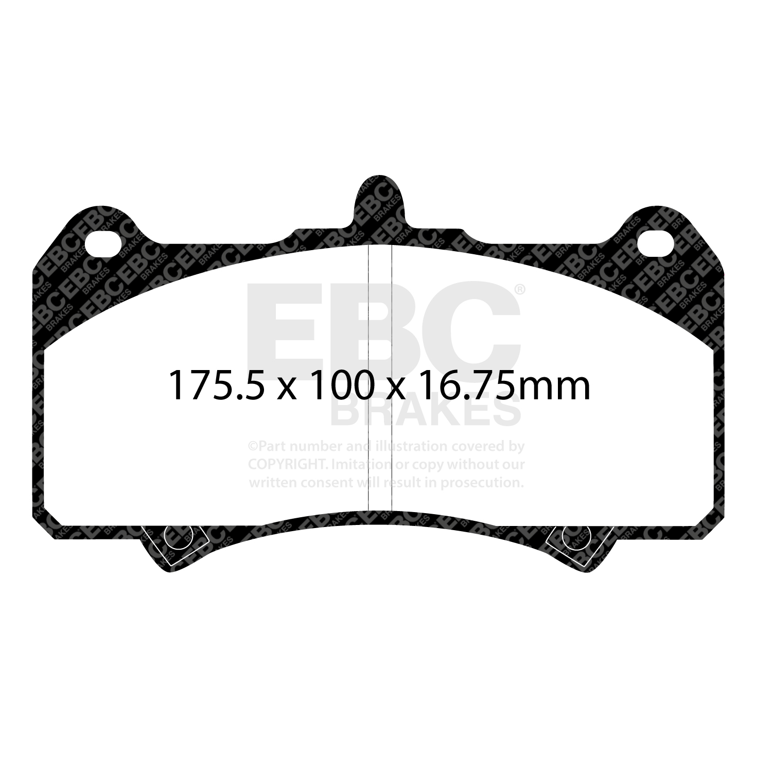 EBC Brakes Remblokset DP8074RPX
