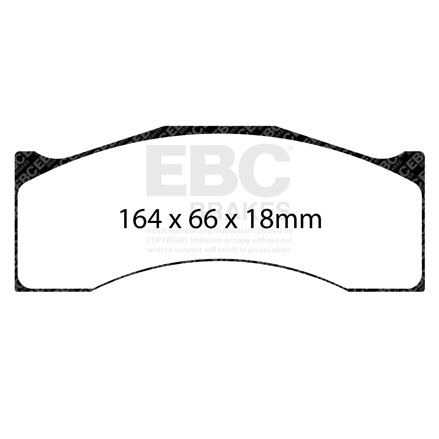 EBC Brakes Remblokkenset, schijfrem DP8087.18SR21