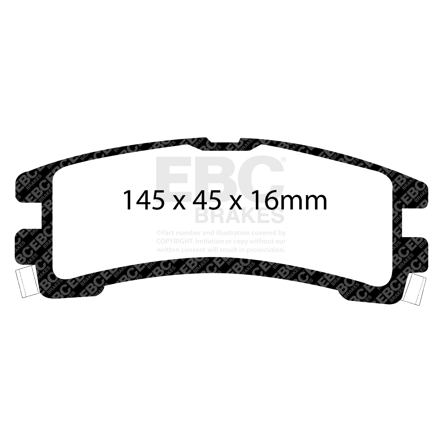 EBC Brakes Remblokkenset, schijfrem DP61000