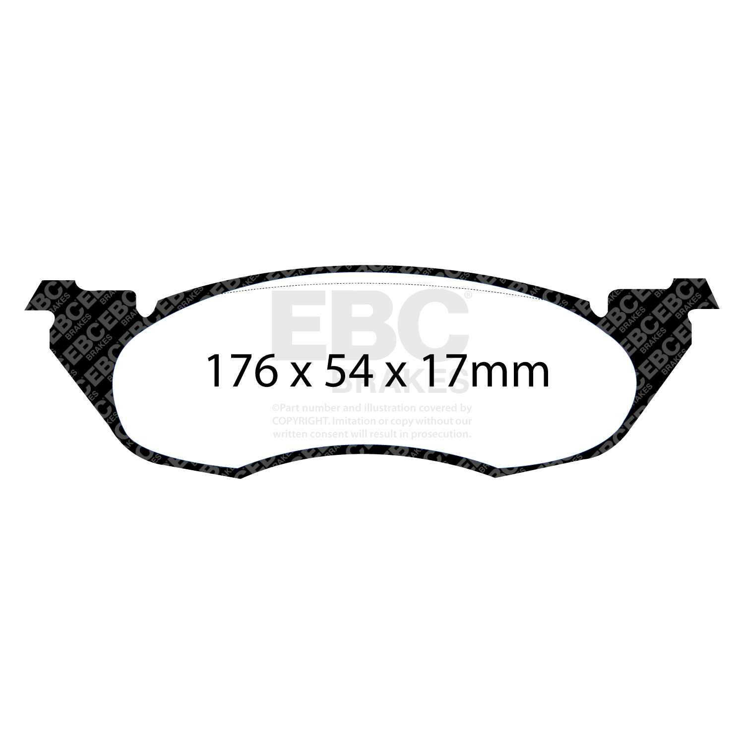 EBC Brakes Remblokkenset, schijfrem DP61632