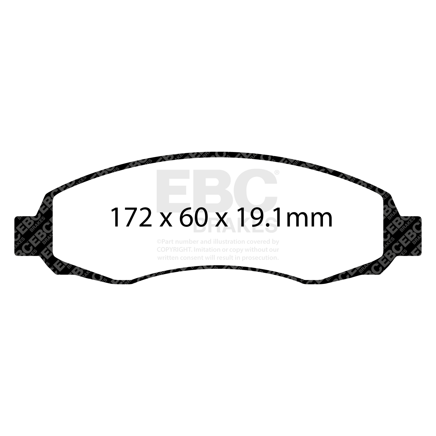 EBC Brakes Remblokkenset, schijfrem DP61647