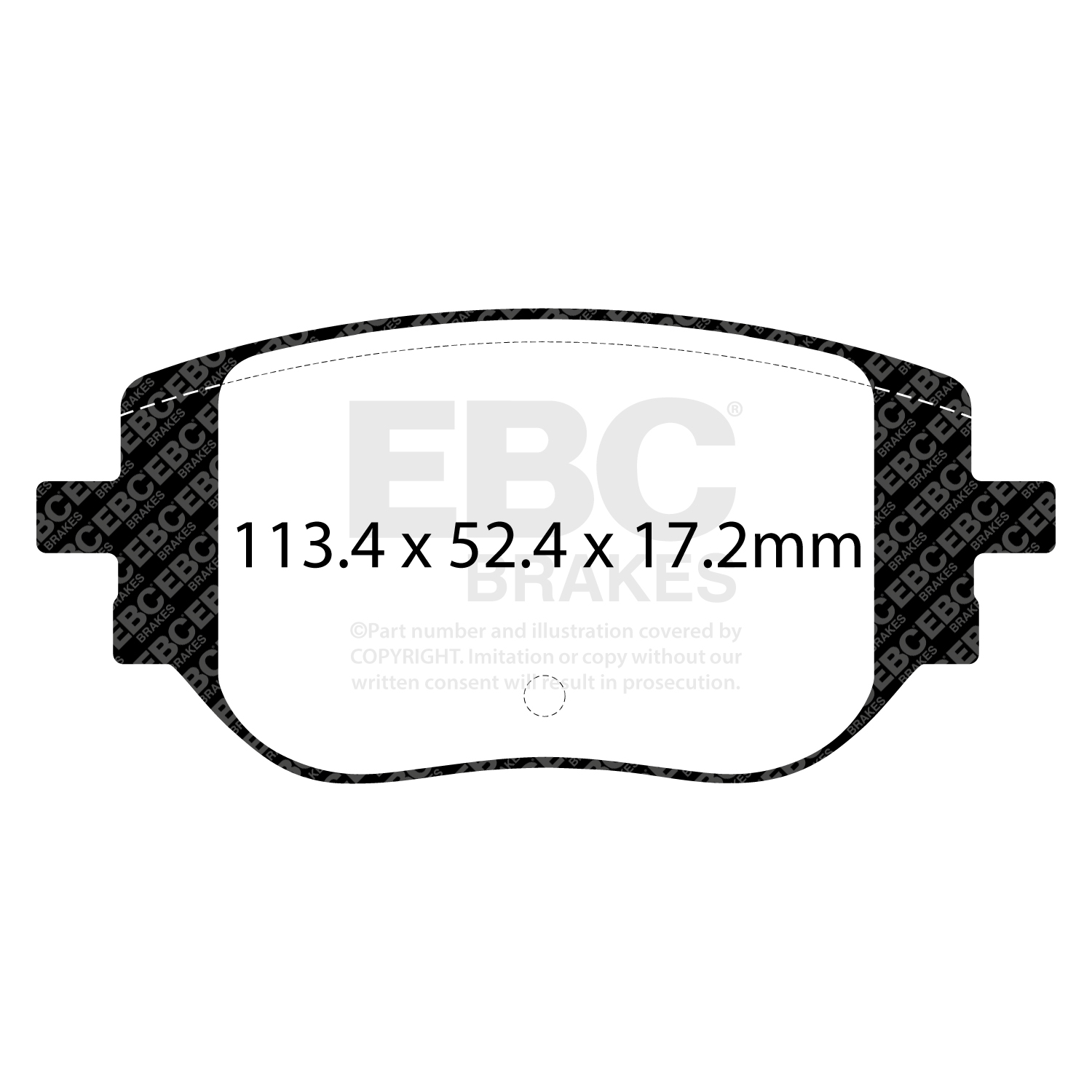 EBC Brakes Remblokkenset, schijfrem DP22478