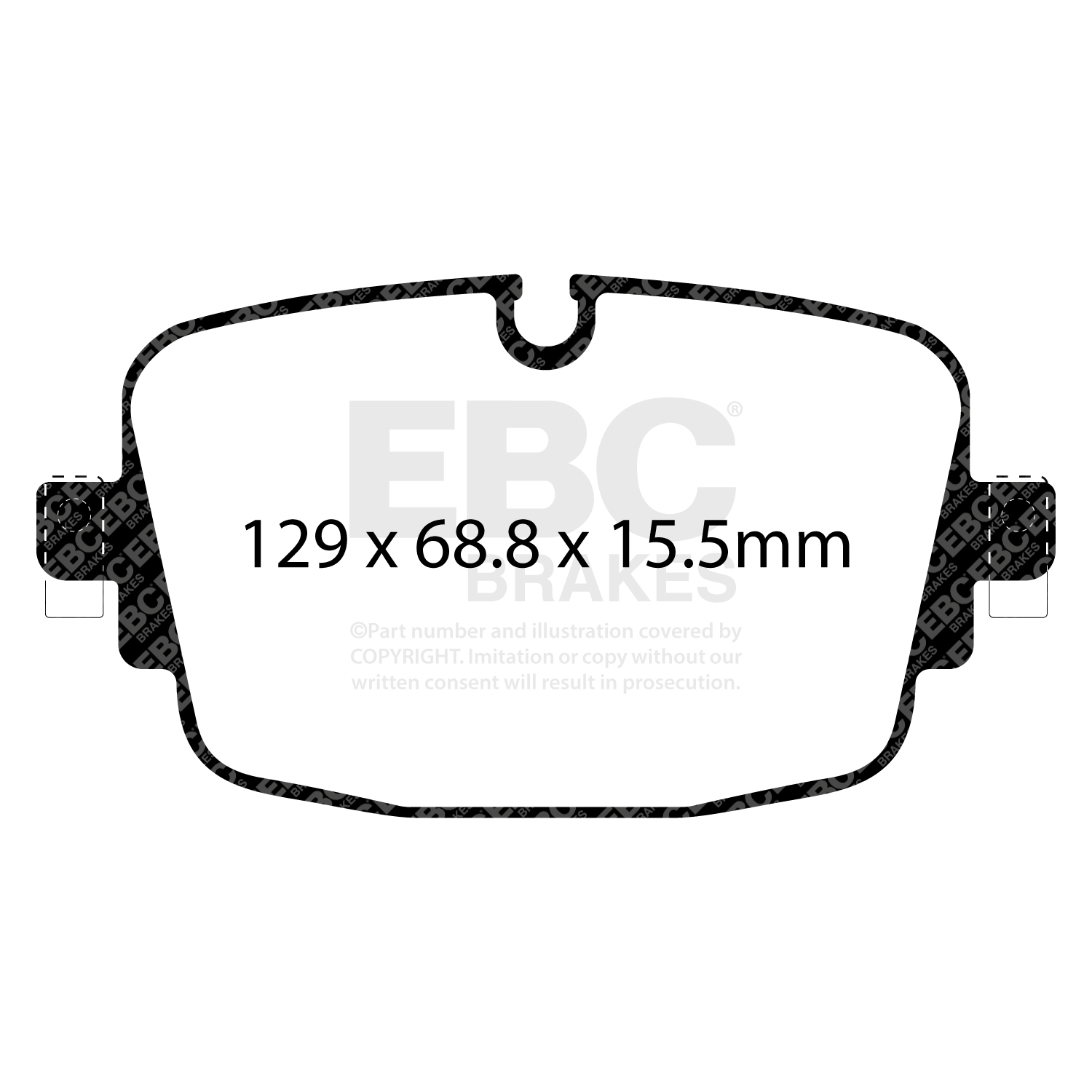 EBC Brakes Remblokkenset, schijfrem DP42516R