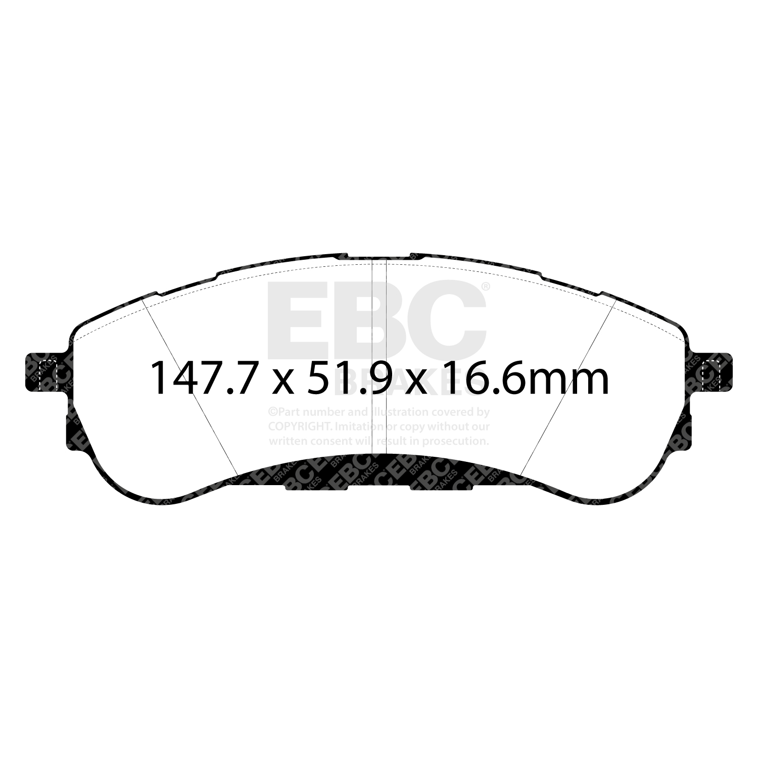 EBC Brakes Remblokset DP43108R