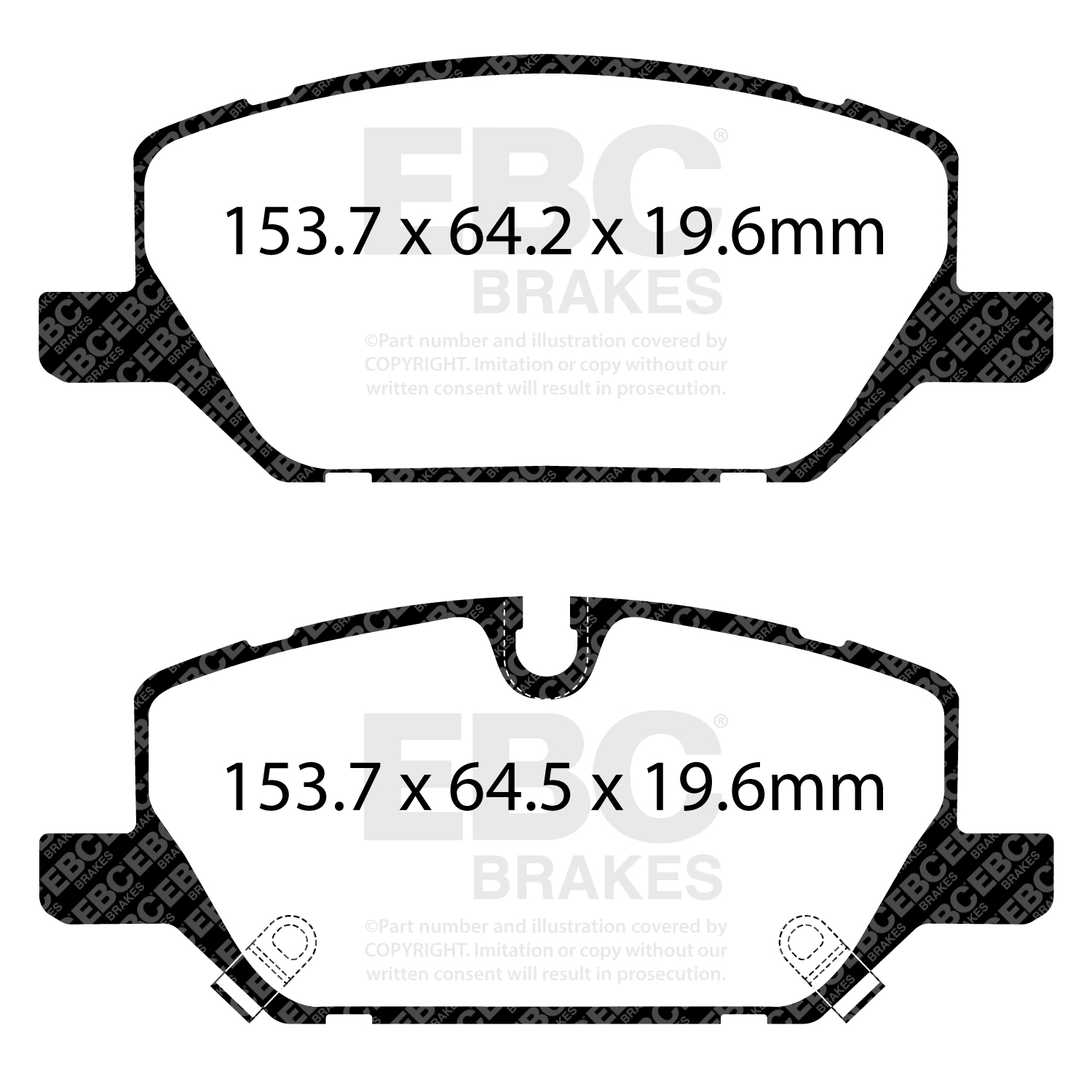 EBC Brakes Remblokkenset, schijfrem DP43117R