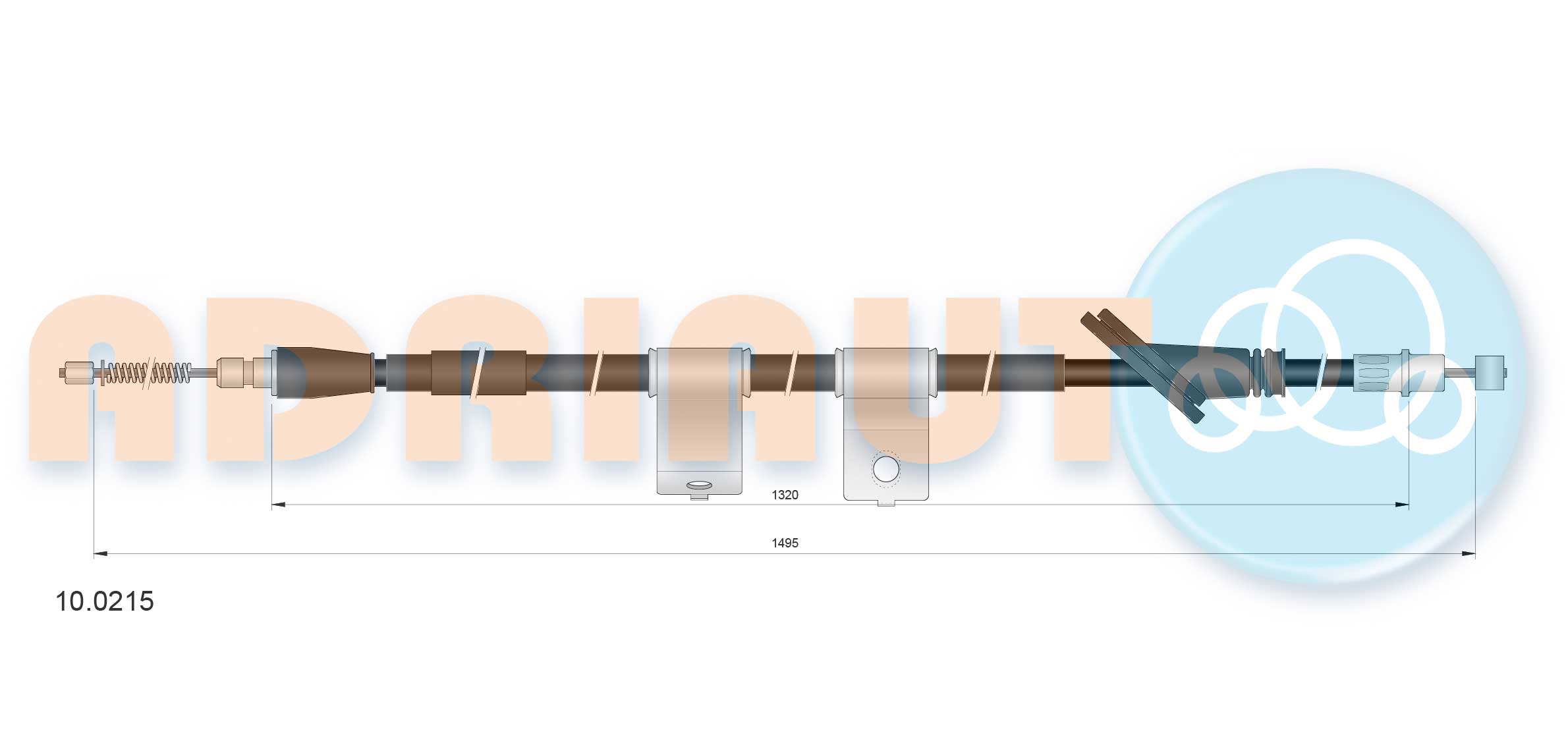 Adriauto Handremkabel 10.0215