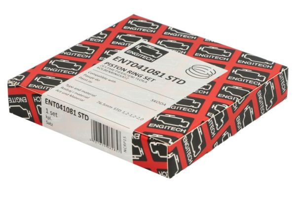 Engitech Zuigerveerset ENT041081 STD