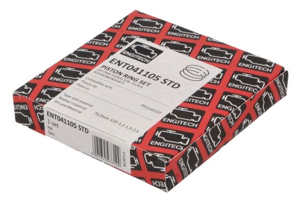 Engitech Zuigerveerset ENT041105 STD