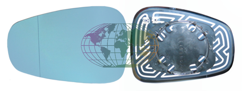 Bodermann Buitenspiegelglas 0433078