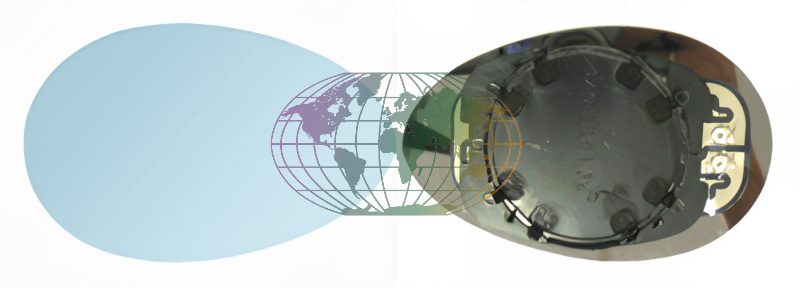 Bodermann Buitenspiegelglas 0451065