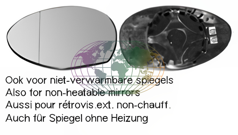 Bodermann Buitenspiegelglas 0471065