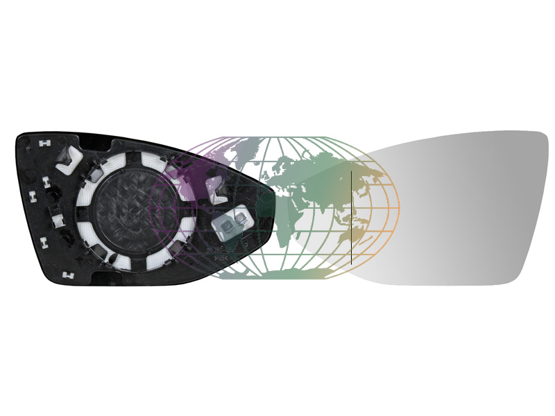 Bodermann Spiegelglas, buitenspiegel 0815062