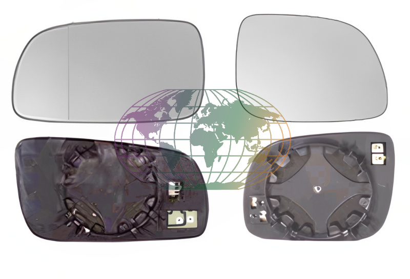 Bodermann Buitenspiegelglas 0819074