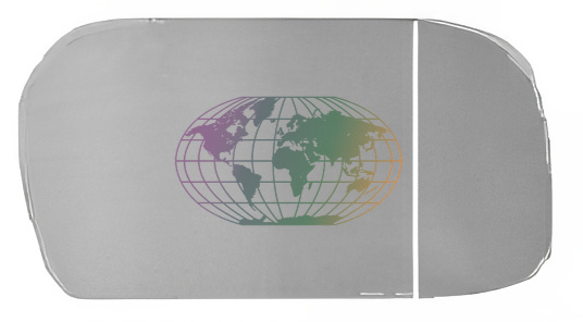 Bodermann Buitenspiegelglas 0826078