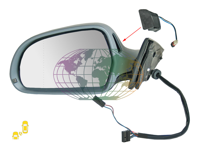 Bodermann Buitenspiegel 0851084