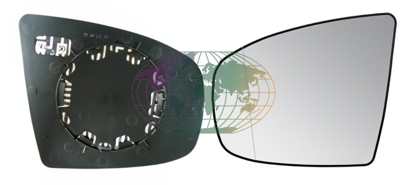 Bodermann Buitenspiegelglas 1608066