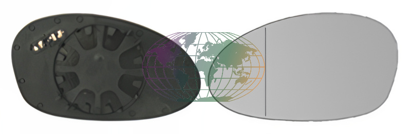 Bodermann Buitenspiegelglas 1622066