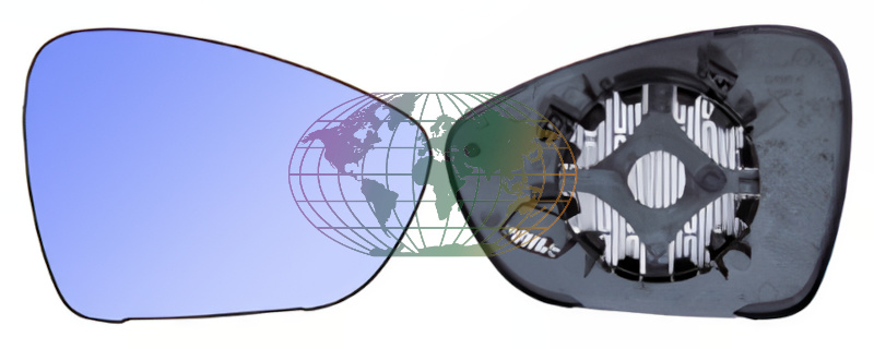 Bodermann Buitenspiegelglas 2004061