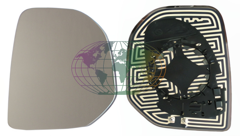 Bodermann Buitenspiegelglas 2034065