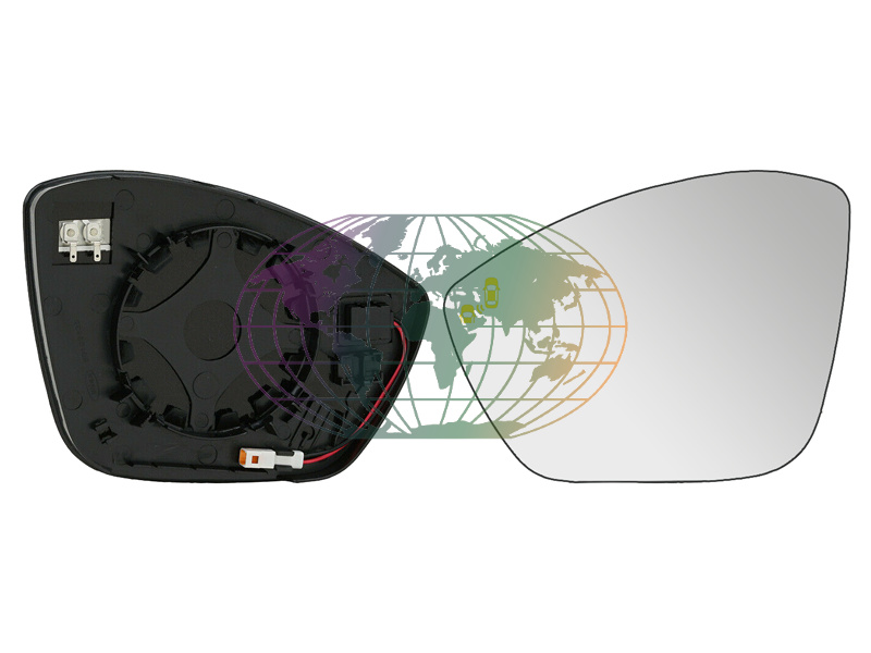 Bodermann Buitenspiegelglas 2043066