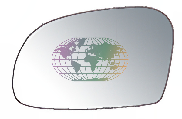 Bodermann Buitenspiegelglas 2071062