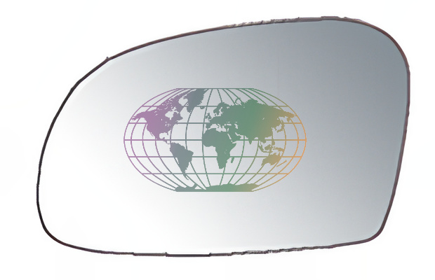 Bodermann Buitenspiegelglas 2071064