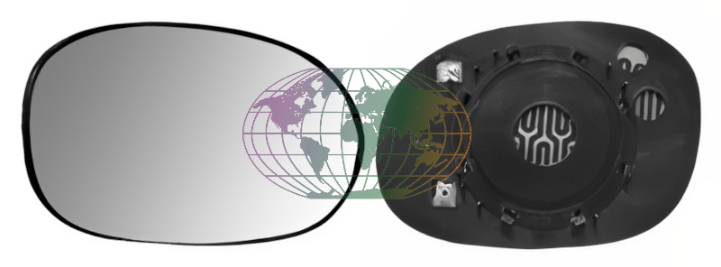 Bodermann Buitenspiegelglas 2091065