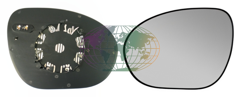 Bodermann Buitenspiegelglas 2451064