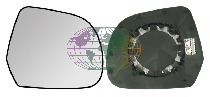 Bodermann Buitenspiegelglas 2490063