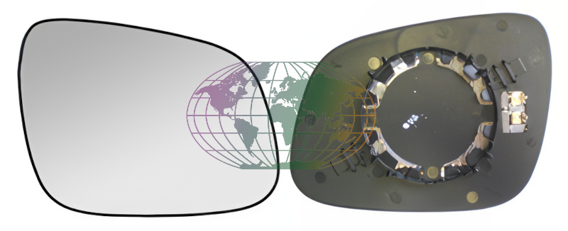 Bodermann Buitenspiegelglas 2855065