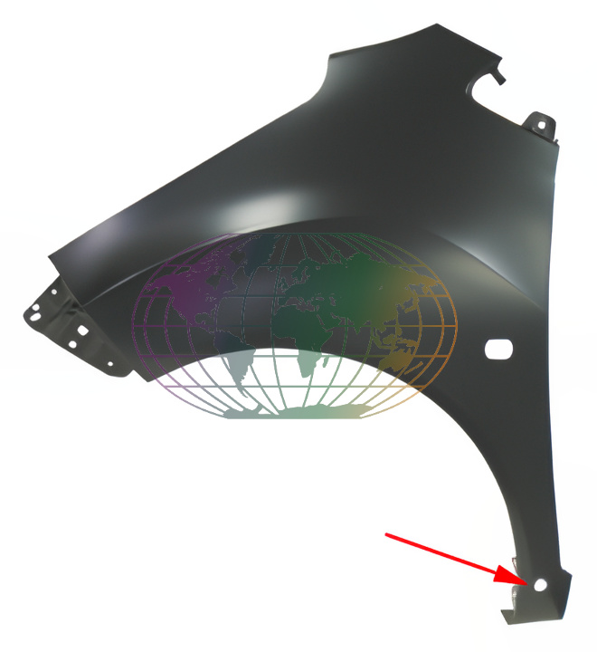 Bodermann Spatbord 2855512