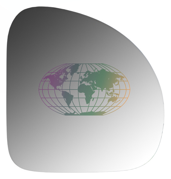 Bodermann Buitenspiegelglas 3201062