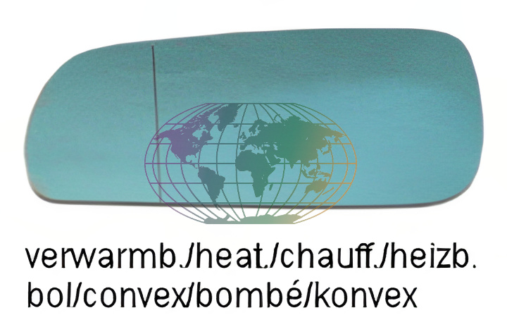 Bodermann Buitenspiegelglas 3213068