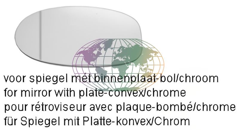 Bodermann Buitenspiegelglas 3225078