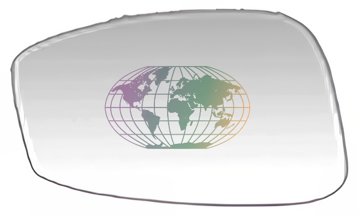 Bodermann Buitenspiegelglas 3242062