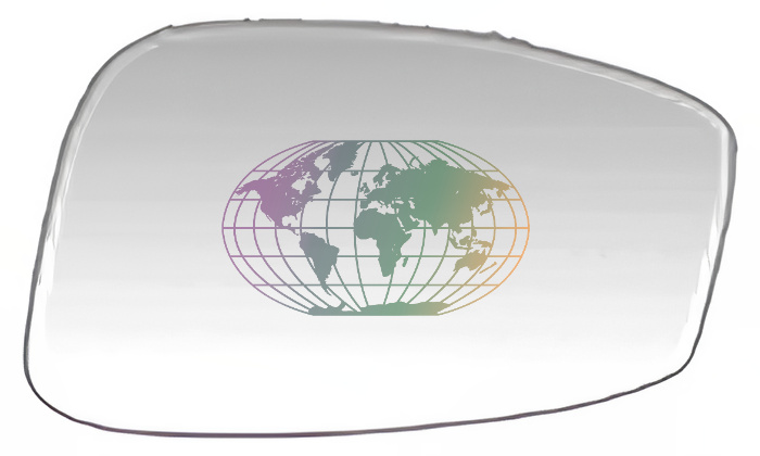 Bodermann Buitenspiegelglas 3242063