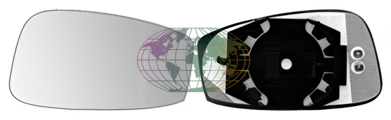 Bodermann Buitenspiegelglas 3256063