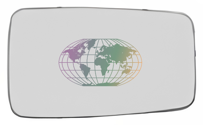 Bodermann Buitenspiegelglas 3266061