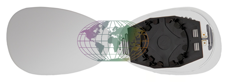 Bodermann Buitenspiegelglas rechts 3279071