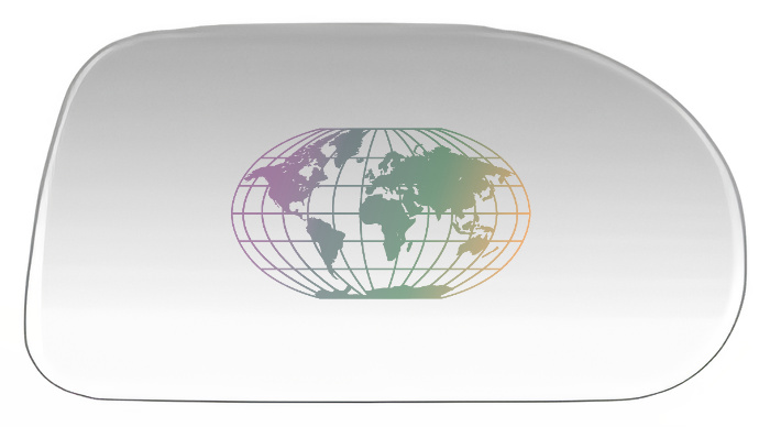 Bodermann Buitenspiegelglas 3295067