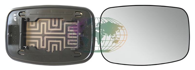 Bodermann Buitenspiegelglas 3627064